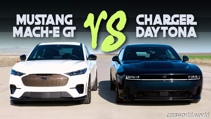 Dodge Charger Todavía Piensa Que Es 1970 Y El EV Más Rápido De Ford De Carreras Lo Demostró De La Manera Más Difícil | Carscoops